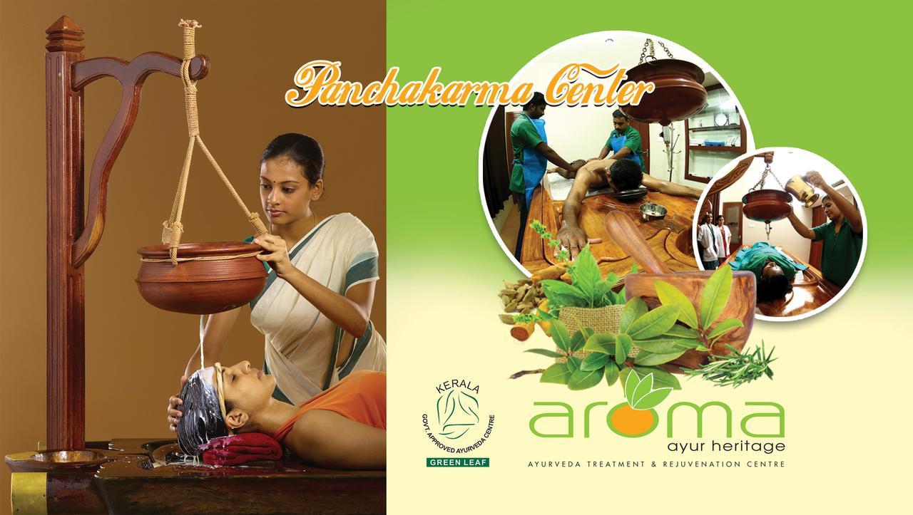 Aroma Ayur Heritage Mattanur ภายนอก รูปภาพ